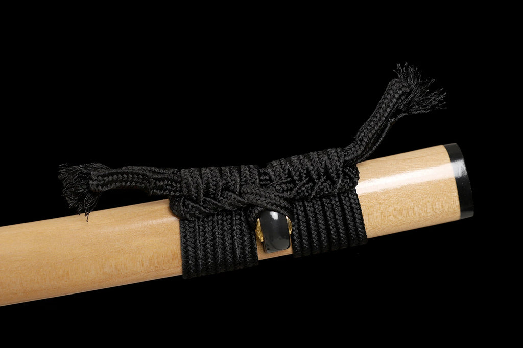 The Silent Shogun: Hand-Polished Clay Tempered Samurai Katana