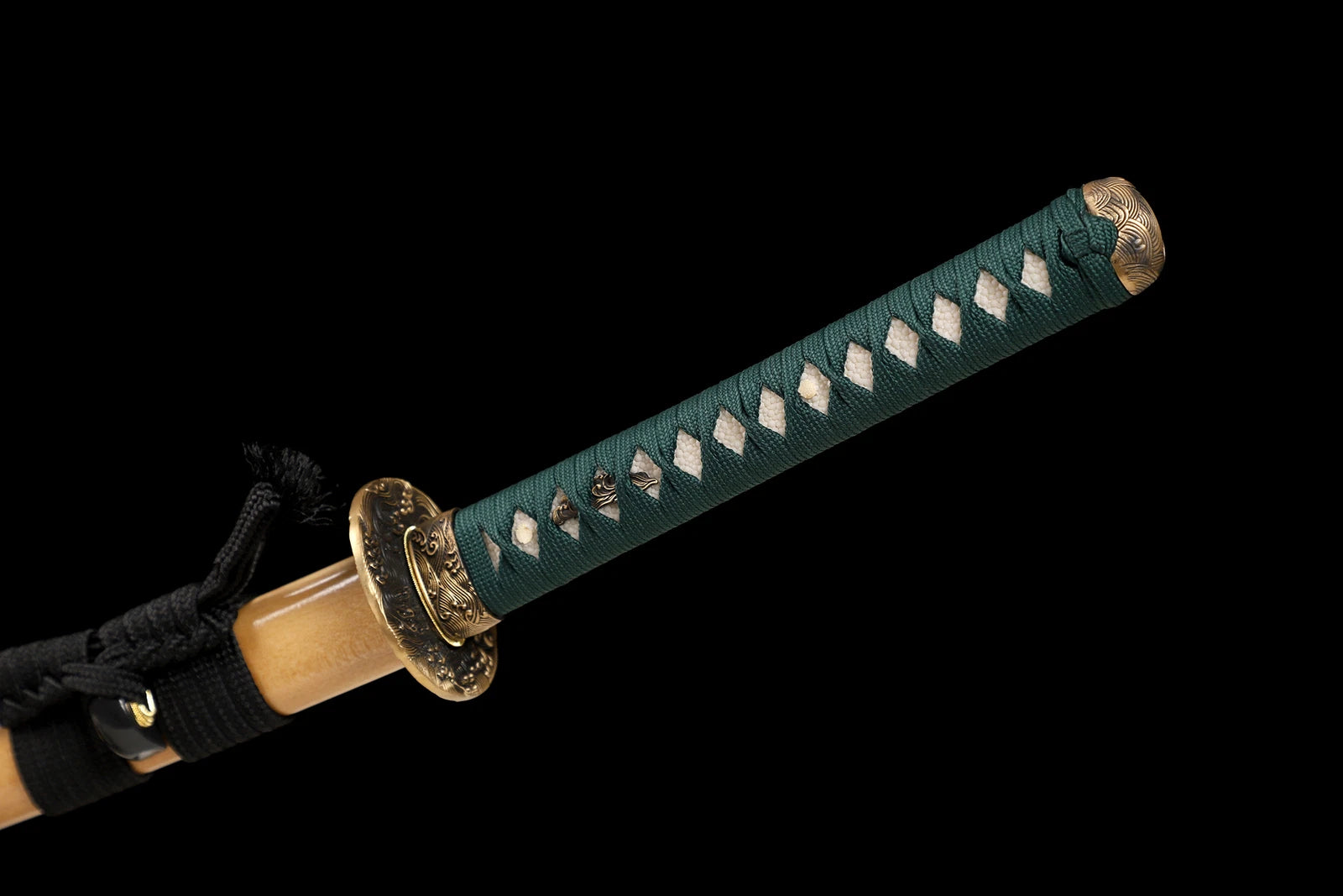 The Silent Shogun: Hand-Polished Clay Tempered Samurai Katana