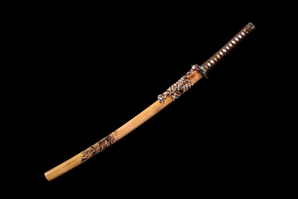 The Royal Decree: Clay-Tempered Samurai Katana