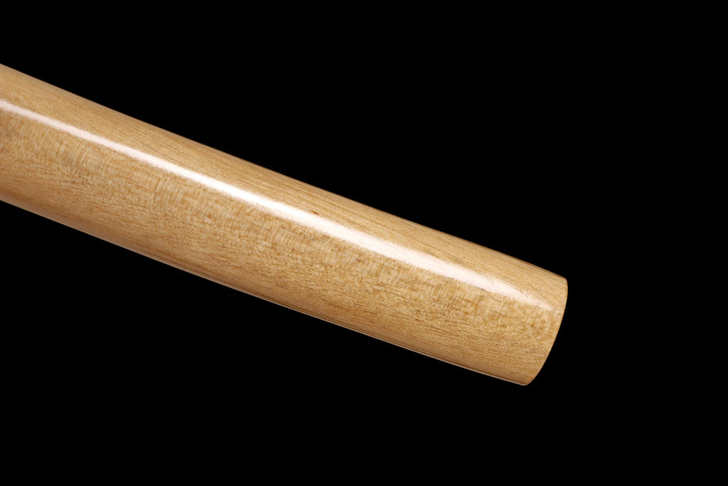 The Silent Shogun: Hand-Polished Clay Tempered Samurai Katana