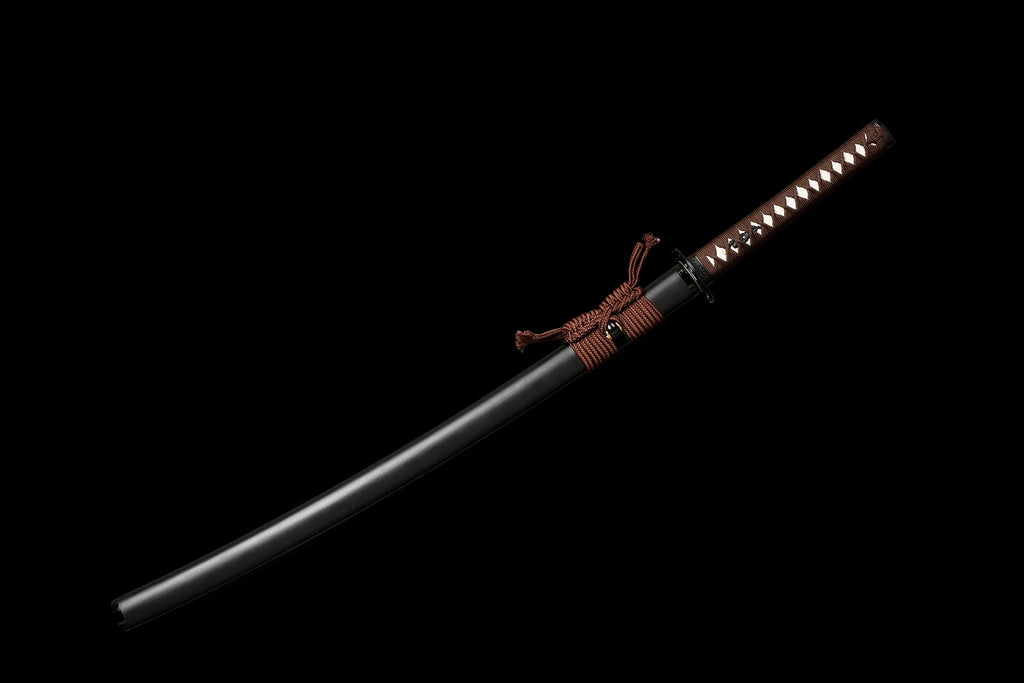The Midnight Oak: Hand-Forged High Carbon Samurai Katana