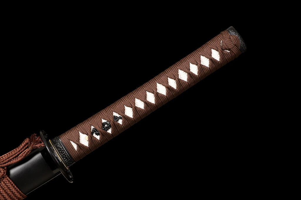 The Midnight Oak: Hand-Forged High Carbon Samurai Katana