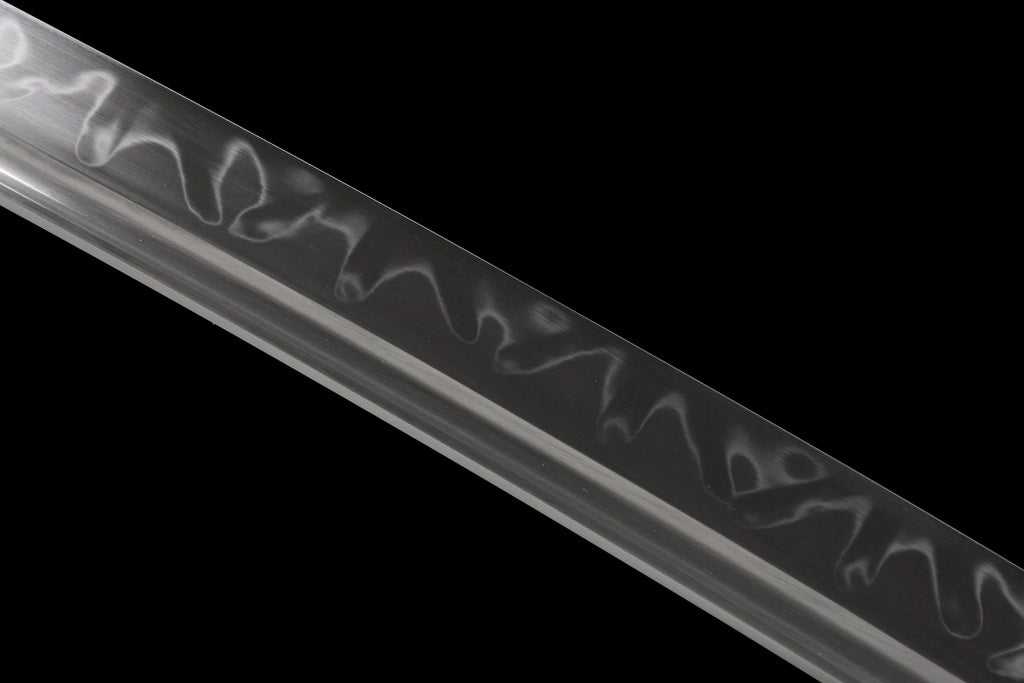 The Nomad’s Resolve: Clay-Tempered Katana with Leather Wrap