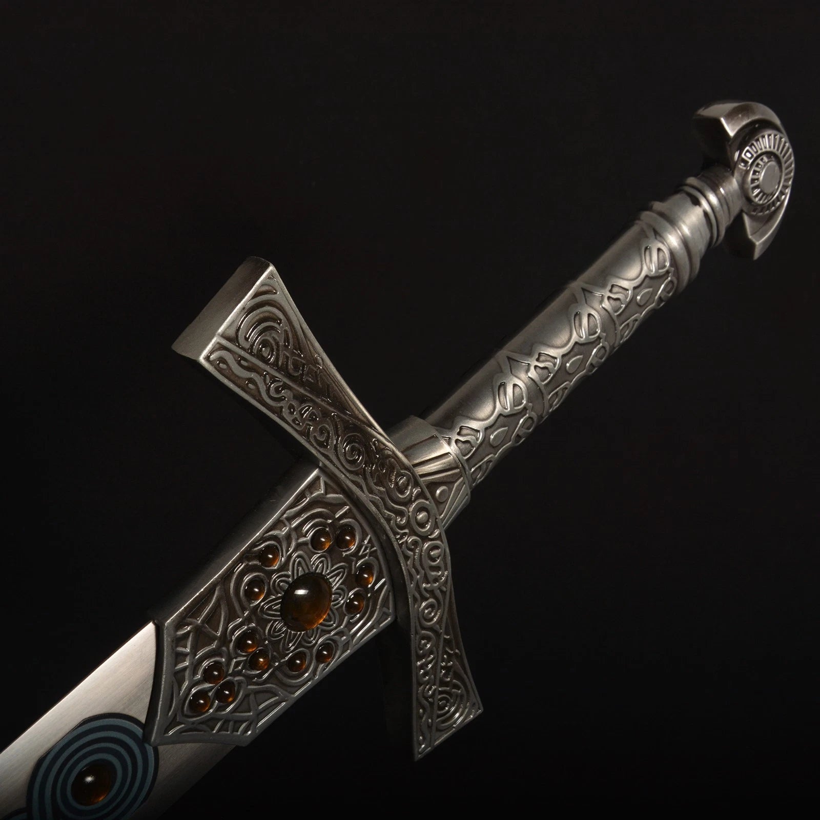 The Michaela Aegis: Stainless Steel Knight Sword