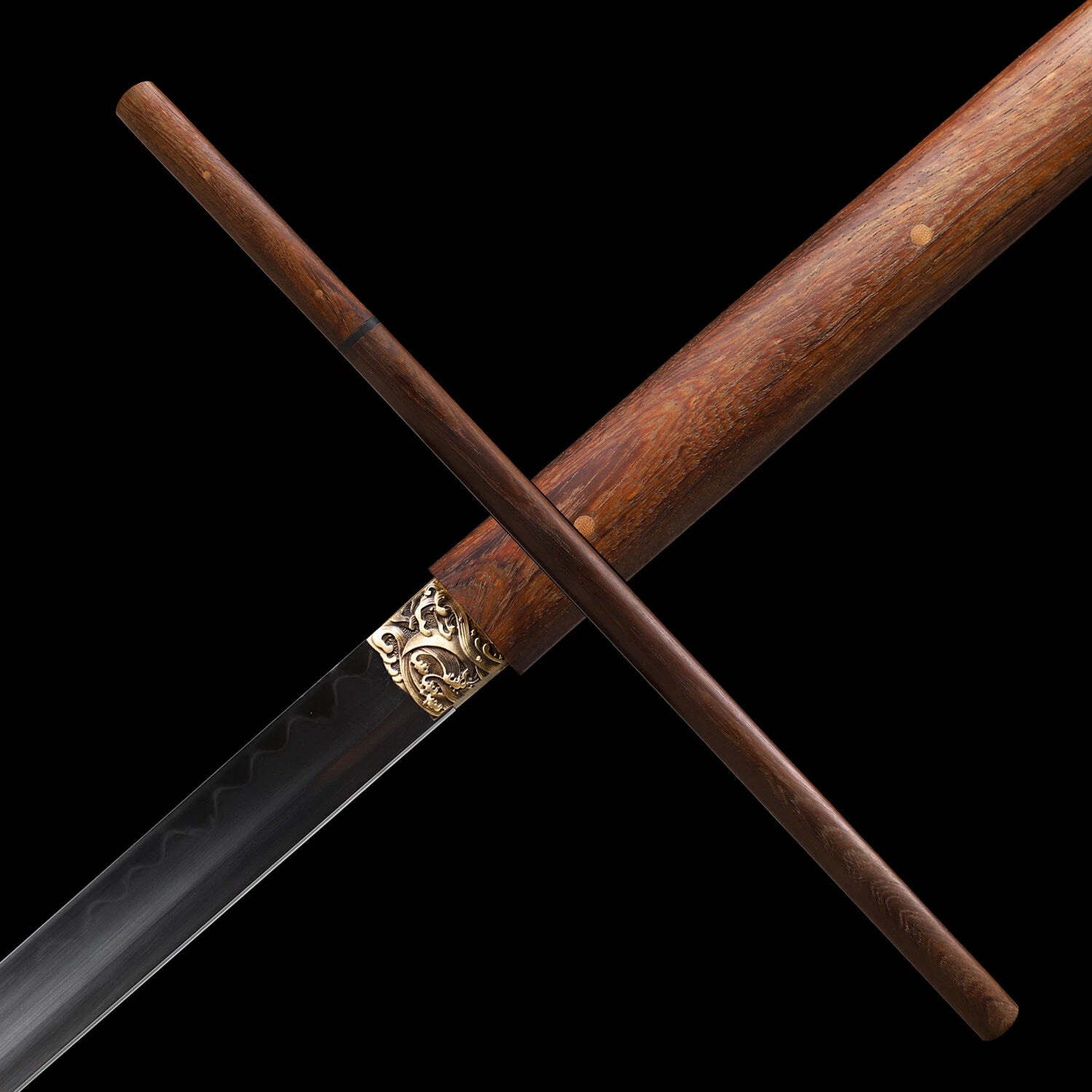 The Hidden Shade: Clay-Tempered Shirasaya Samurai Katana