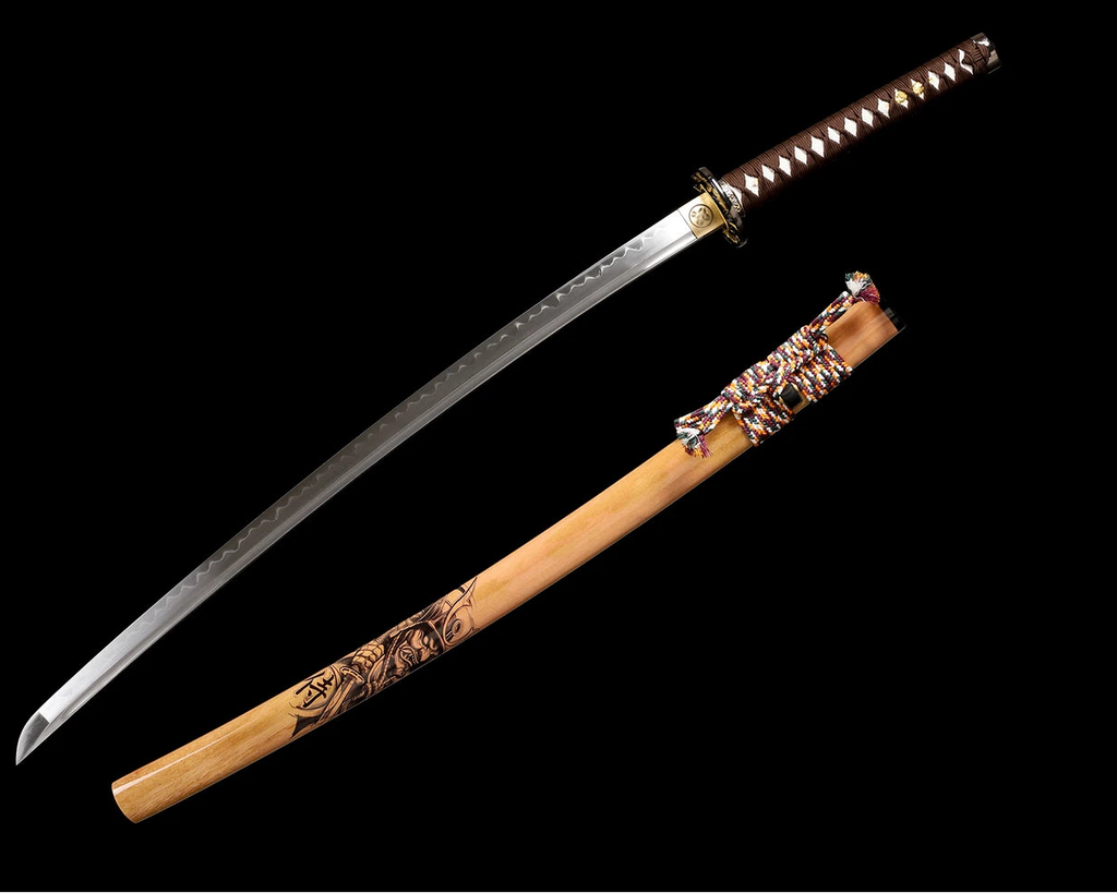The Royal Decree: Clay-Tempered Samurai Katana
