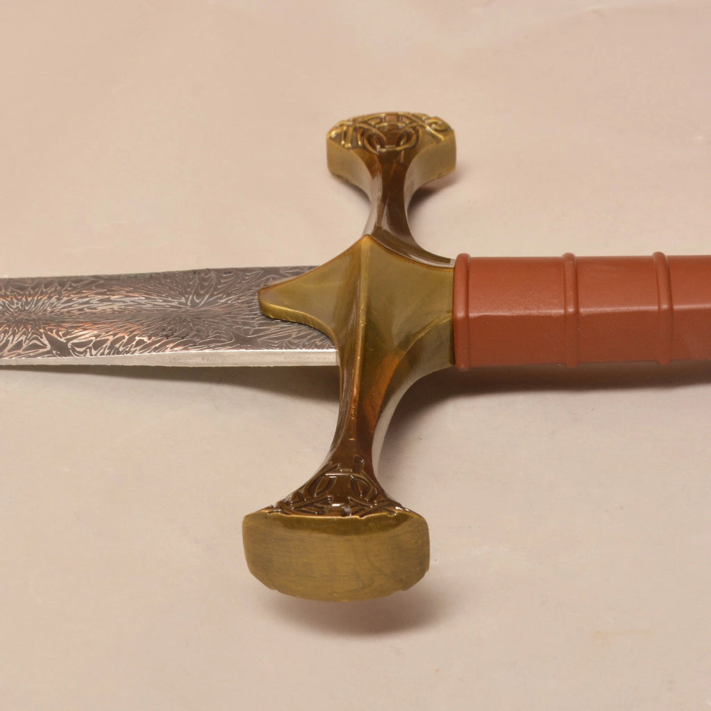 The Citadel Guardian: Stainless Steel Medieval Knight Sword
