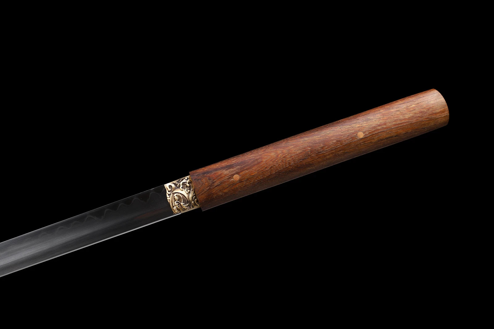 The Hidden Shade: Clay-Tempered Shirasaya Samurai Katana