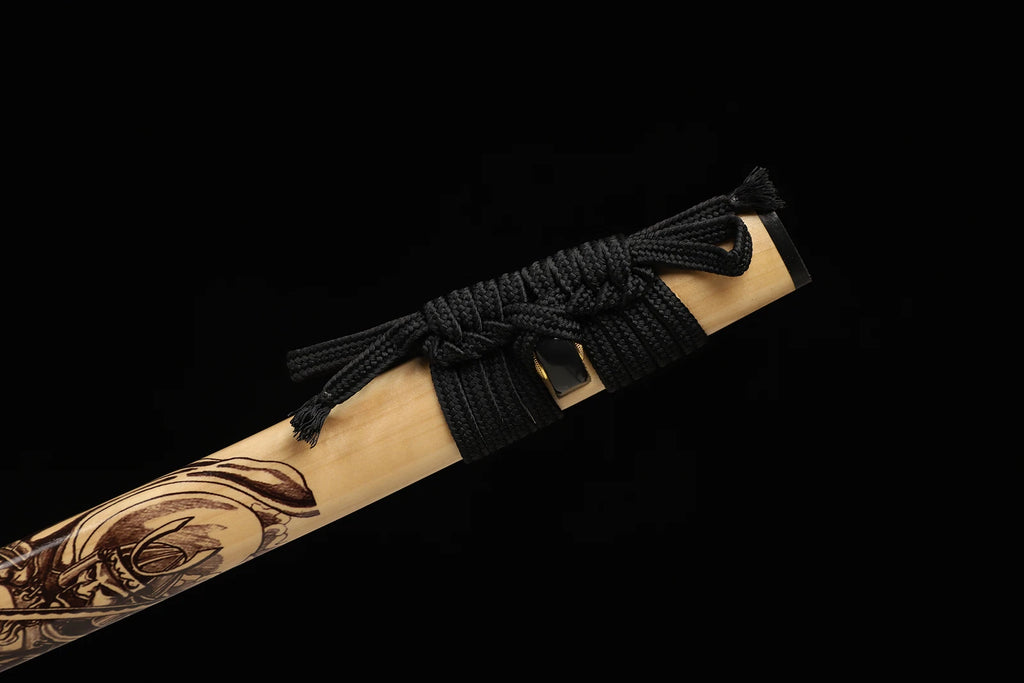 The Choji Sentinel: Hand-Forged Clay Tempered Samurai Katana