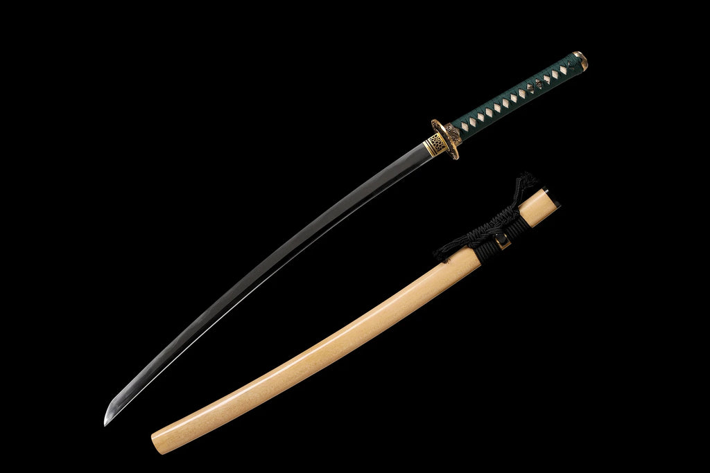 The Silent Shogun: Hand-Polished Clay Tempered Samurai Katana