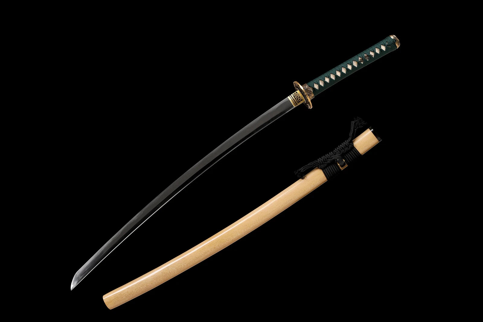 The Silent Shogun: Hand-Polished Clay Tempered Samurai Katana