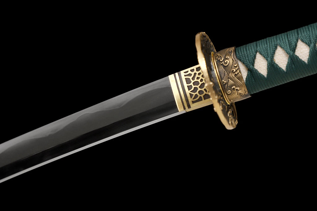 The Silent Shogun: Hand-Polished Clay Tempered Samurai Katana