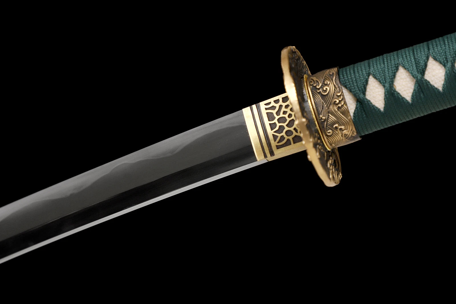 The Silent Shogun: Hand-Polished Clay Tempered Samurai Katana
