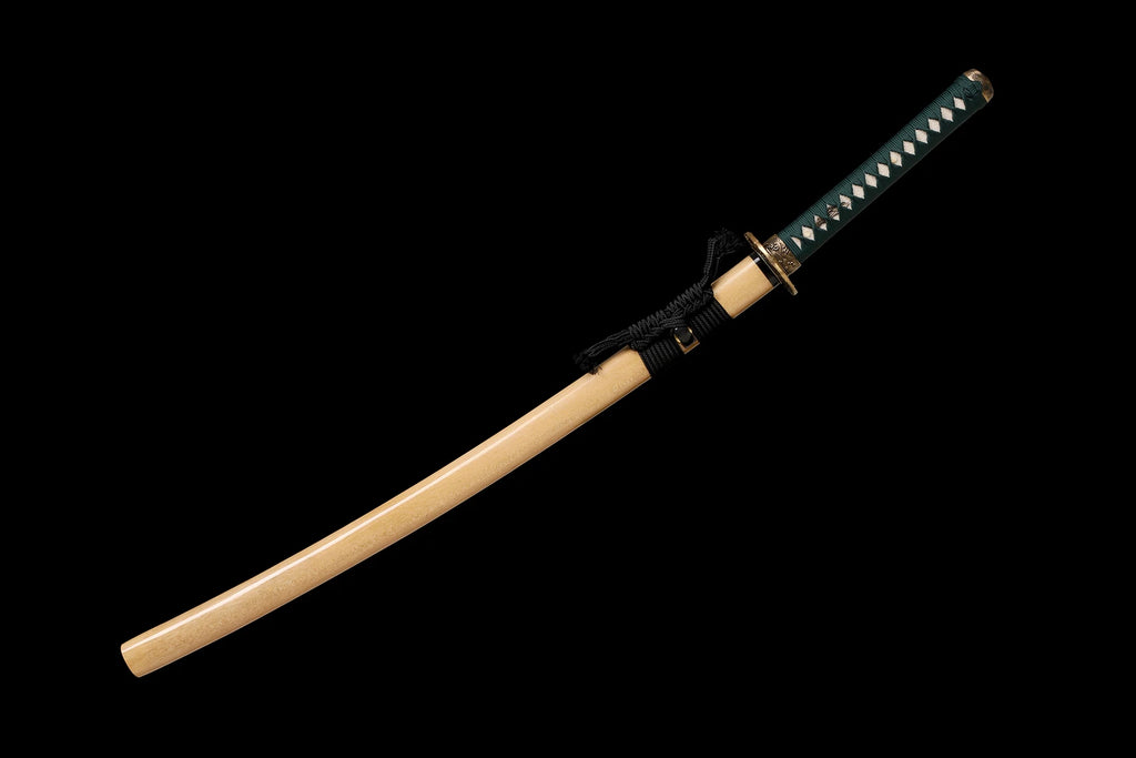 The Silent Shogun: Hand-Polished Clay Tempered Samurai Katana