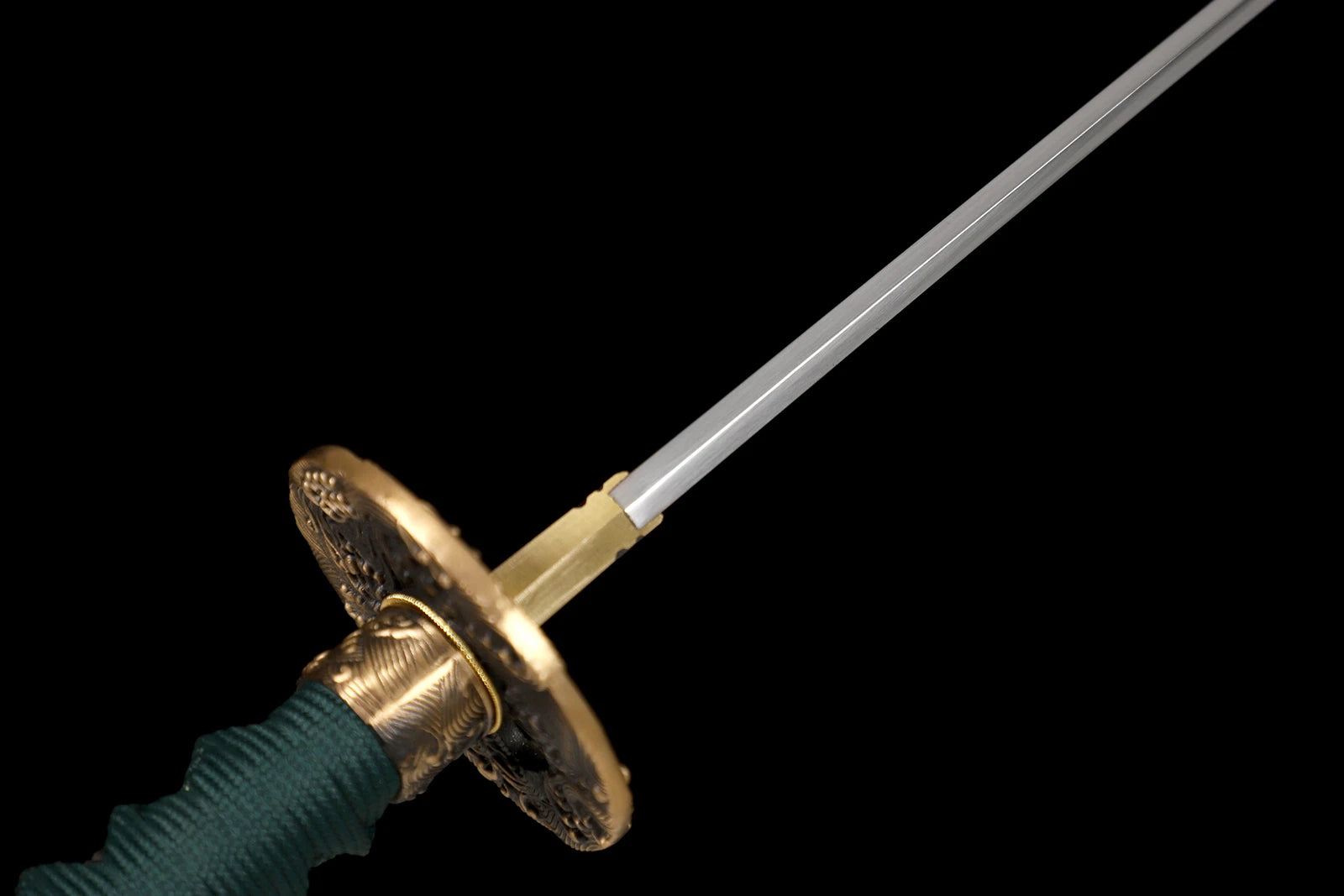 The Silent Shogun: Hand-Polished Clay Tempered Samurai Katana