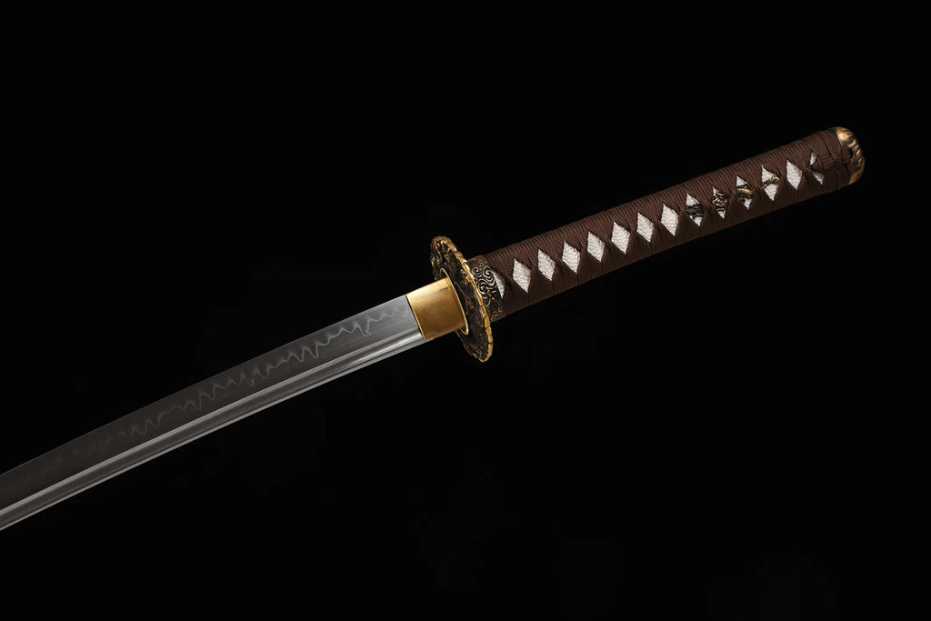 The Earth’s Vein: Clay-Tempered Master Steel Katana