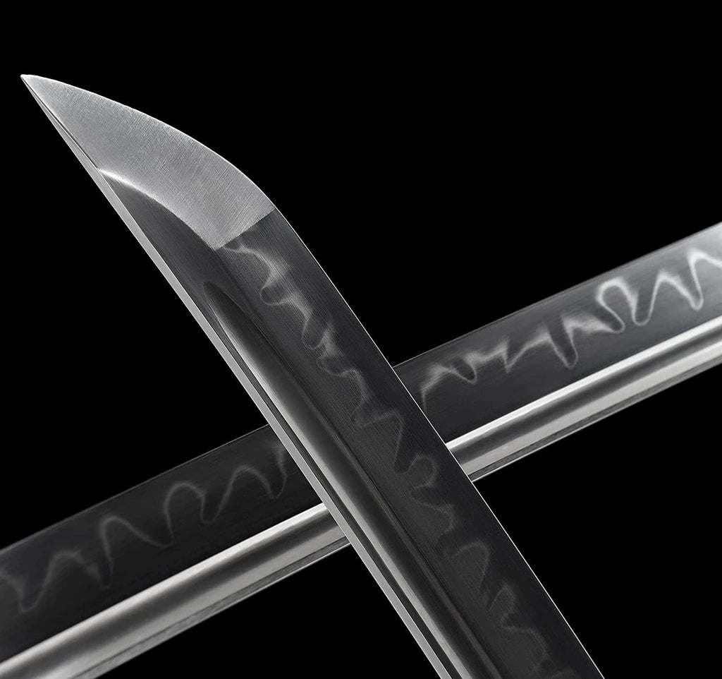 The Dragon’s Breath: Clay-Tempered T10 Katana with Brass Dragon Tsuba