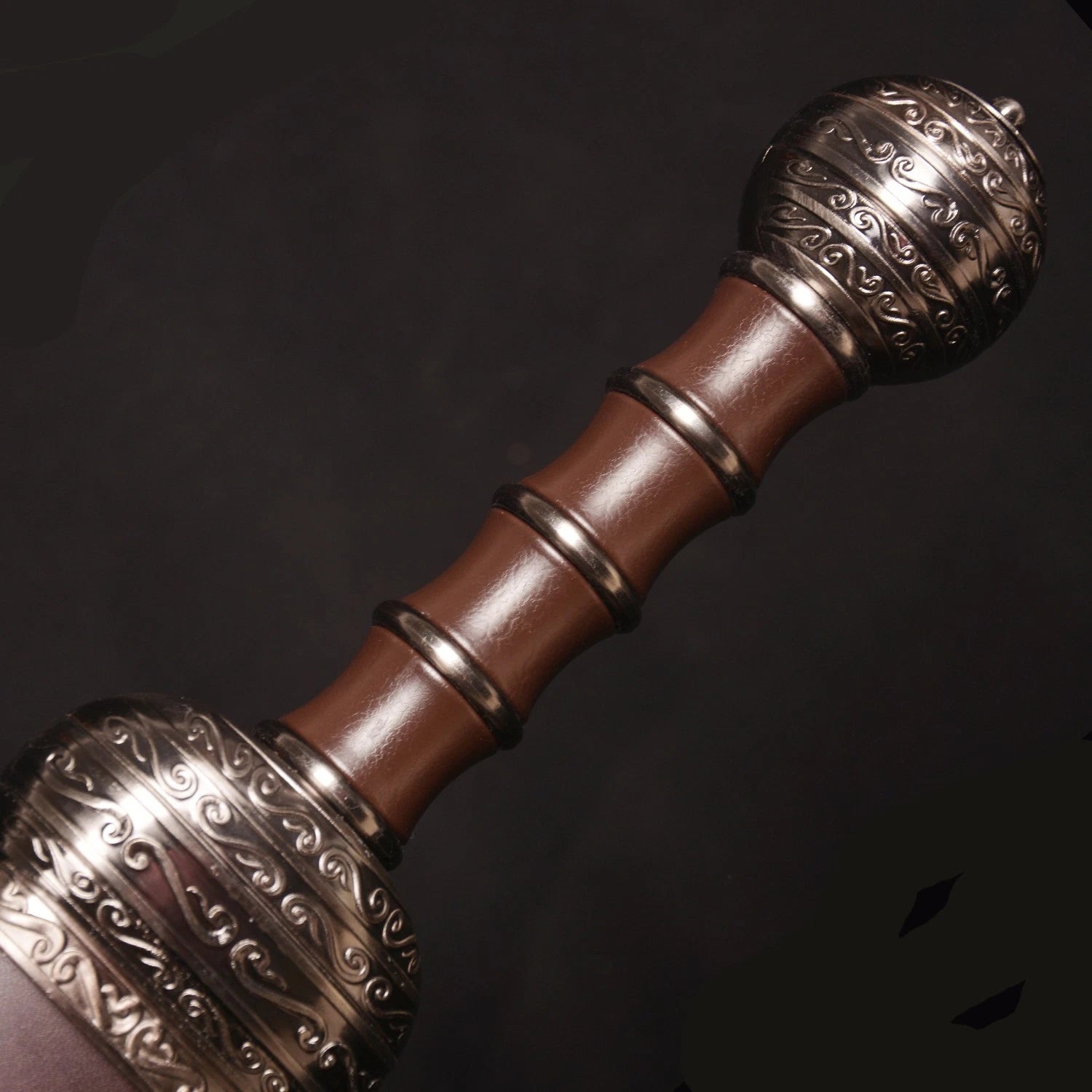 The Praetorian Eclipse: Silver Stainless Steel Roman Gladius Sword