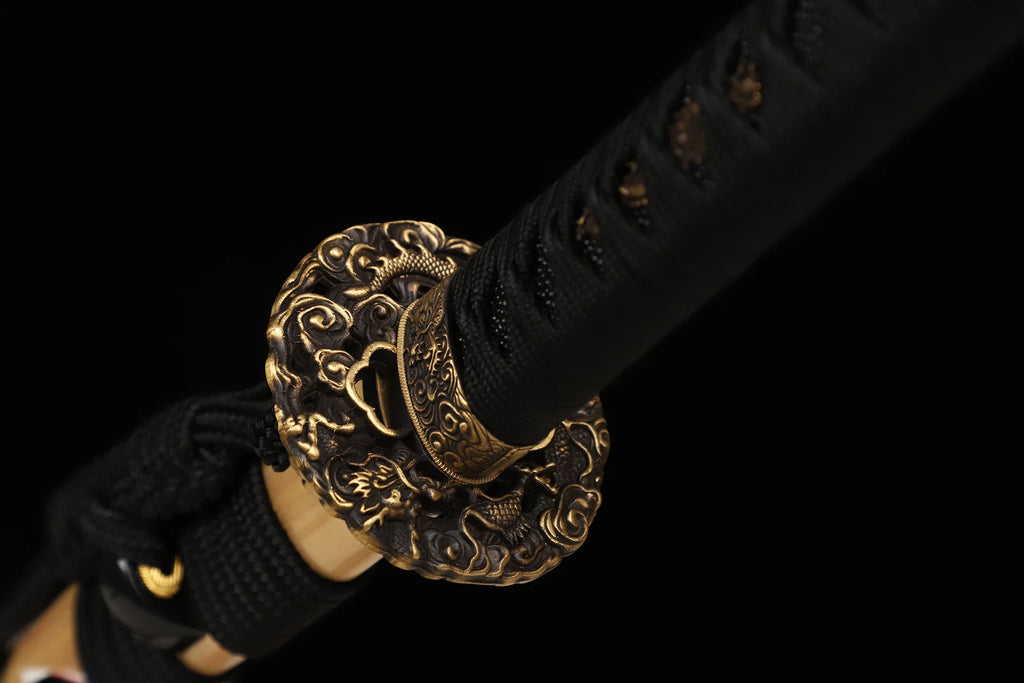 The Choji Sentinel: Hand-Forged Clay Tempered Samurai Katana