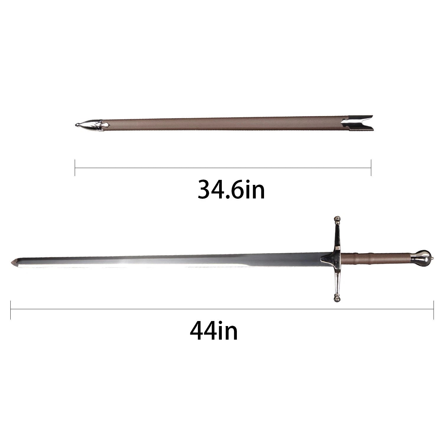 The Liberty Guardian: Stainless Steel Freedom Knight Sword