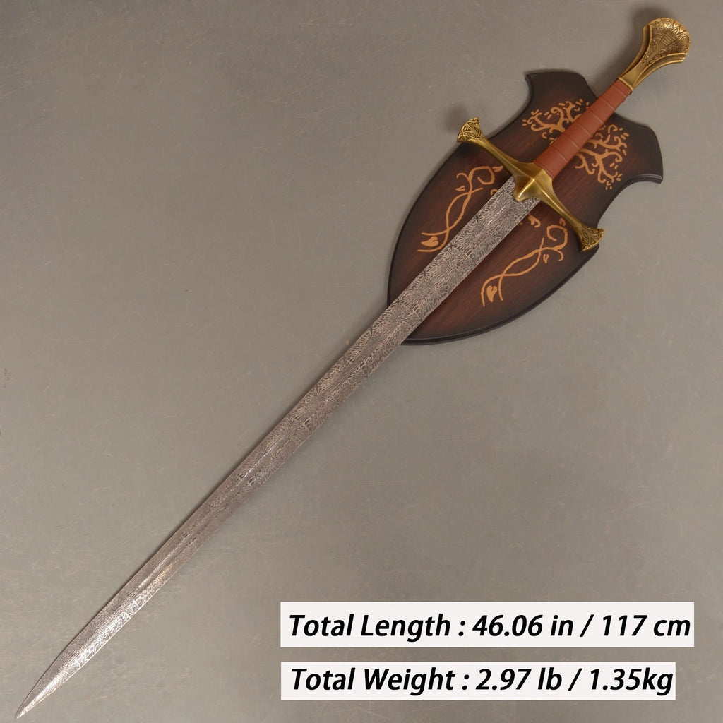 The Citadel Guardian: Stainless Steel Medieval Knight Sword