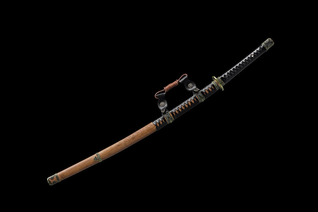 The Serpent’s Whisper: Hand-Forged T10 Steel Katana