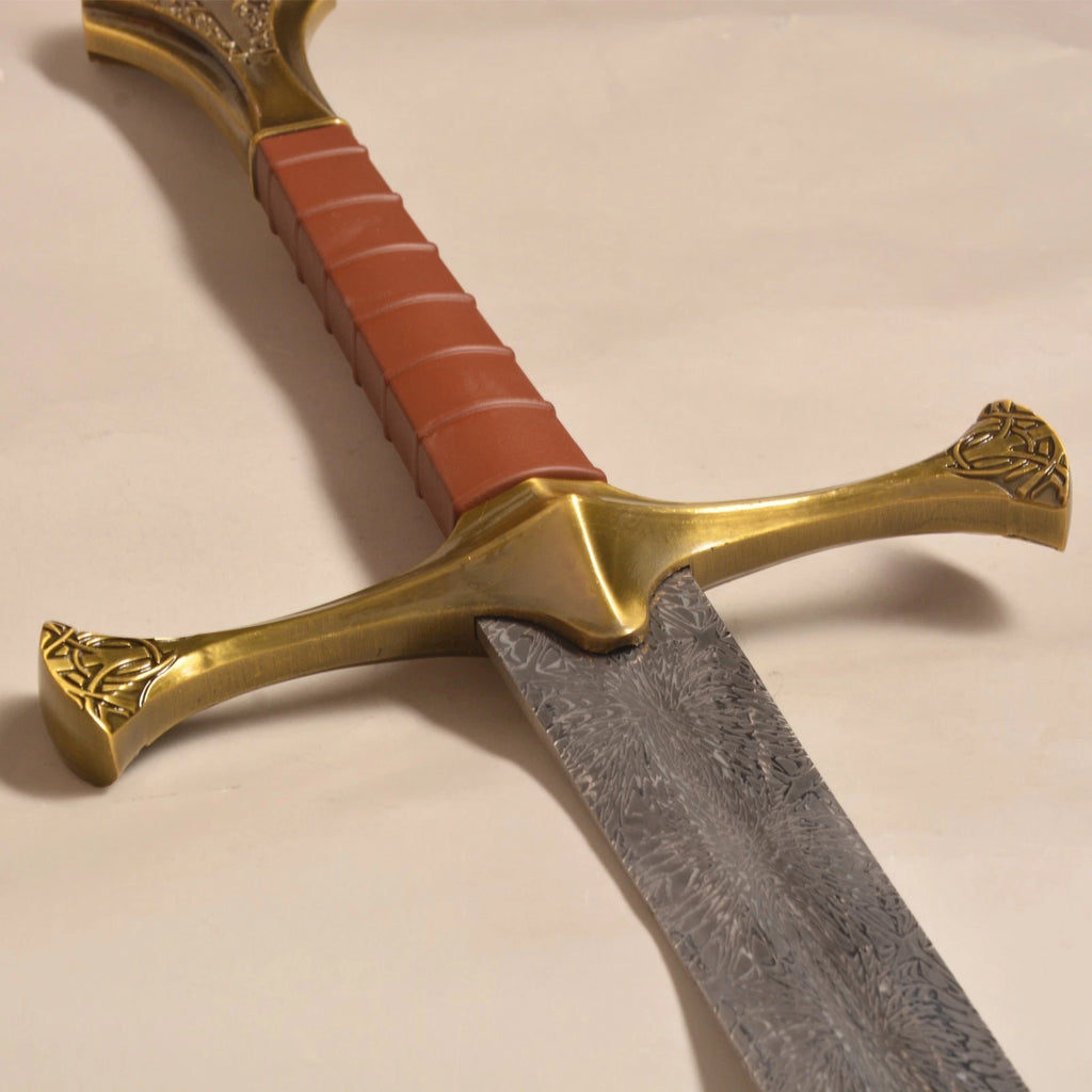 The Citadel Guardian: Stainless Steel Medieval Knight Sword