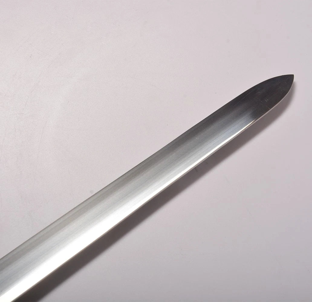 The Templar Vow: Red Cross Stainless Steel Crusader Sword
