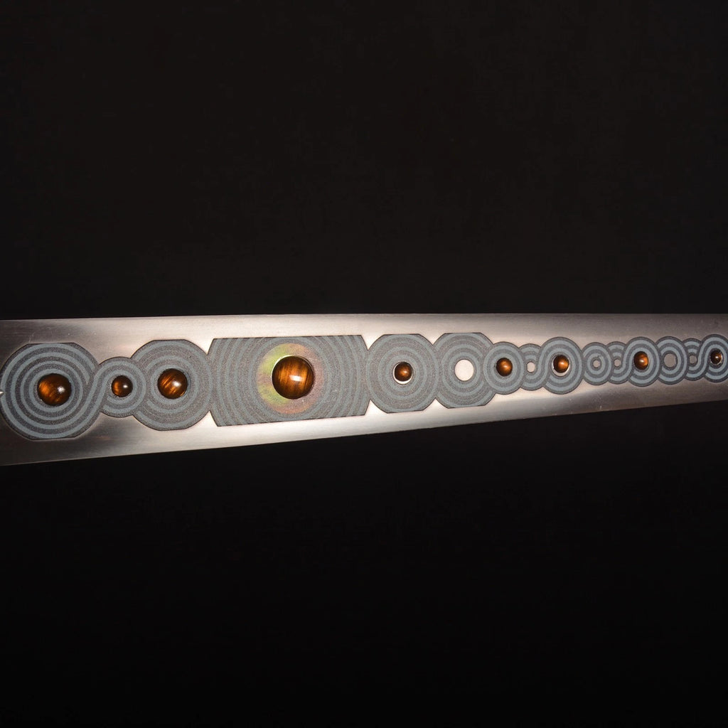 The Michaela Aegis: Stainless Steel Knight Sword