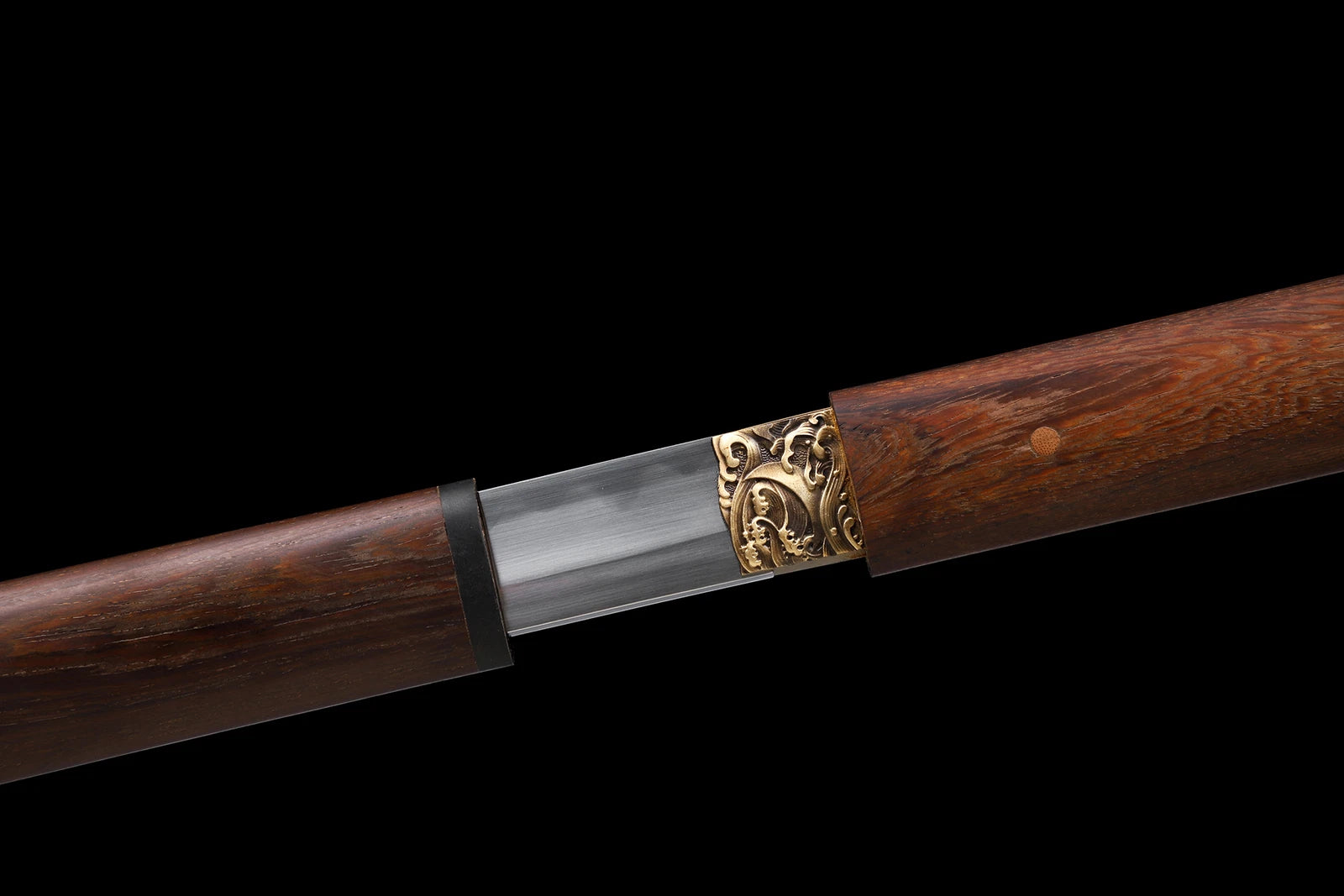 The Hidden Shade: Clay-Tempered Shirasaya Samurai Katana