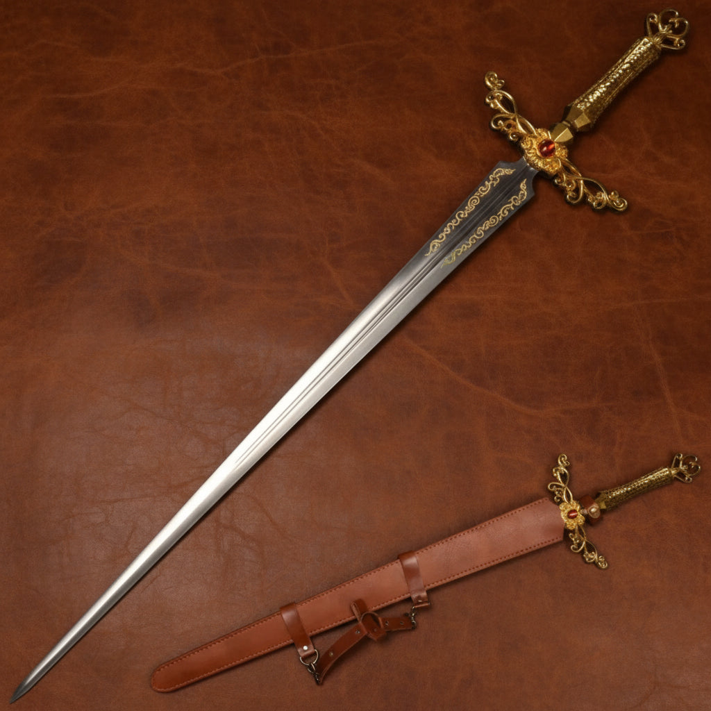 The Rogerel Zenith: Sharp Stainless Steel Sword