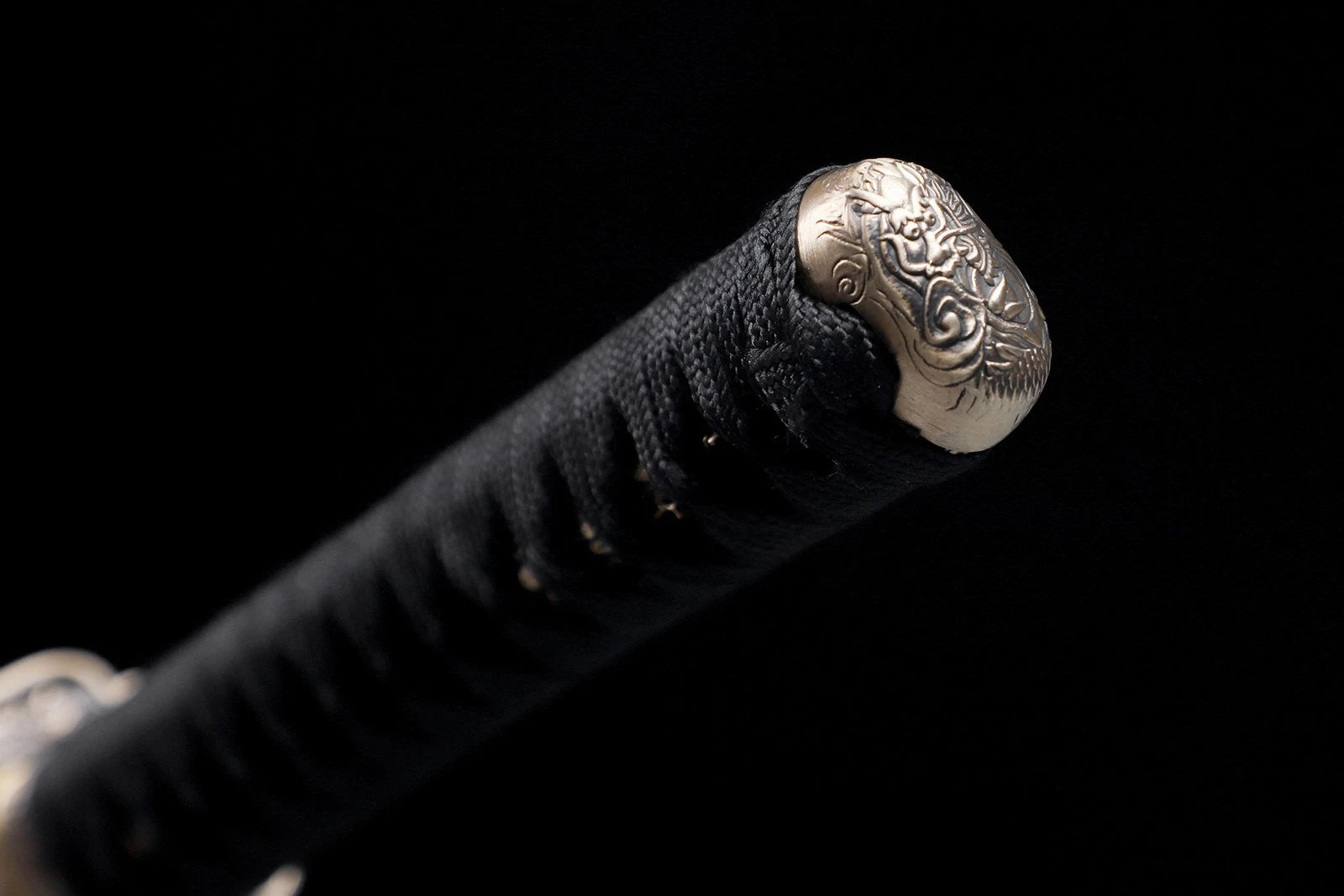 The Imperial Sentinel: Clay-Tempered with Brass Tsuba Samurai Katana