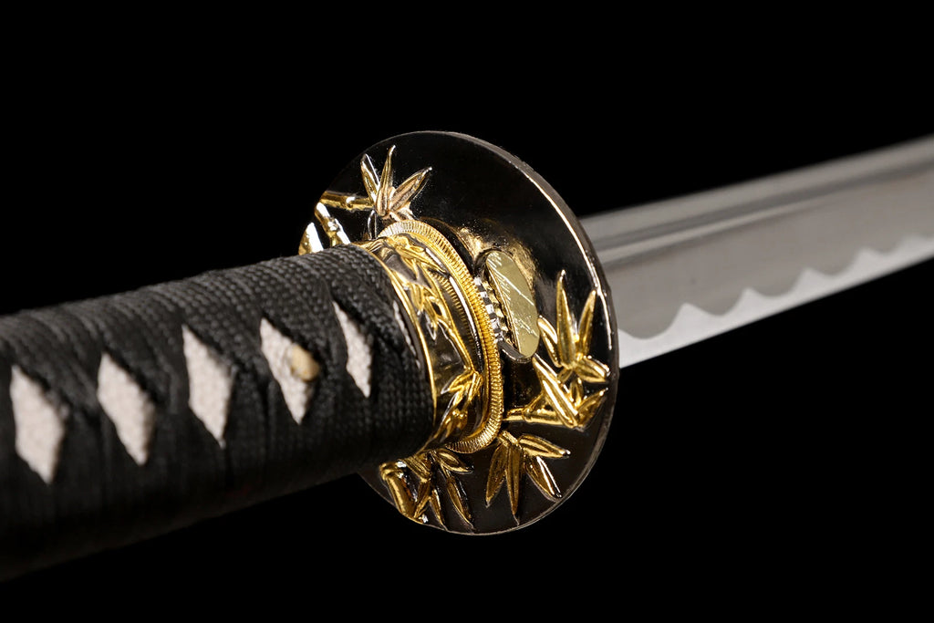 The Crimson Bamboo: Hand-Forged High Carbon Samurai Katana