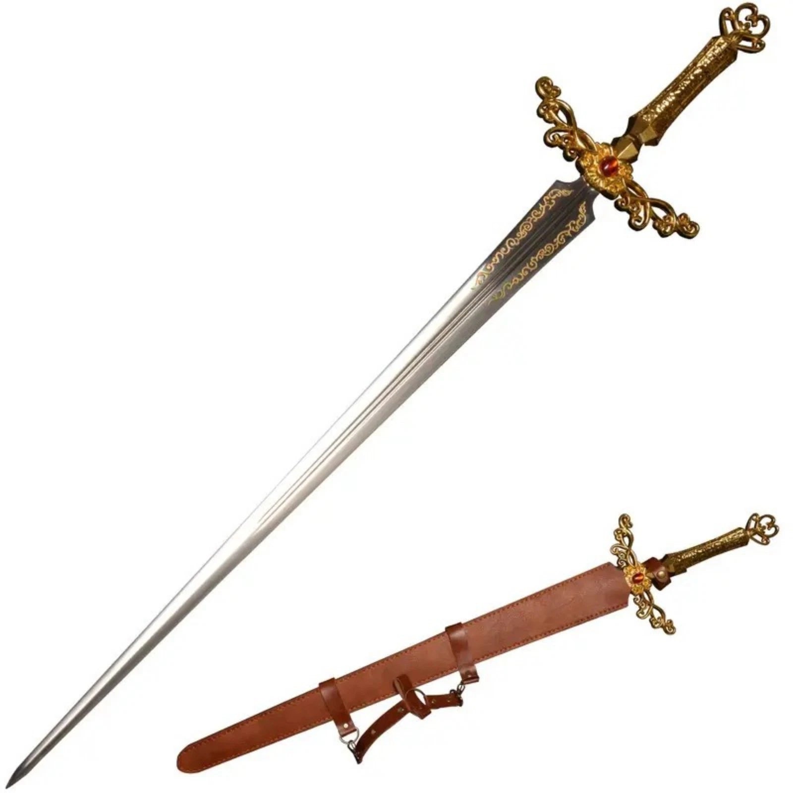 The Rogerel Zenith: Sharp Stainless Steel Sword