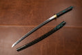The Serpent’s Coil: Damascus Folded Steel Samurai Katana