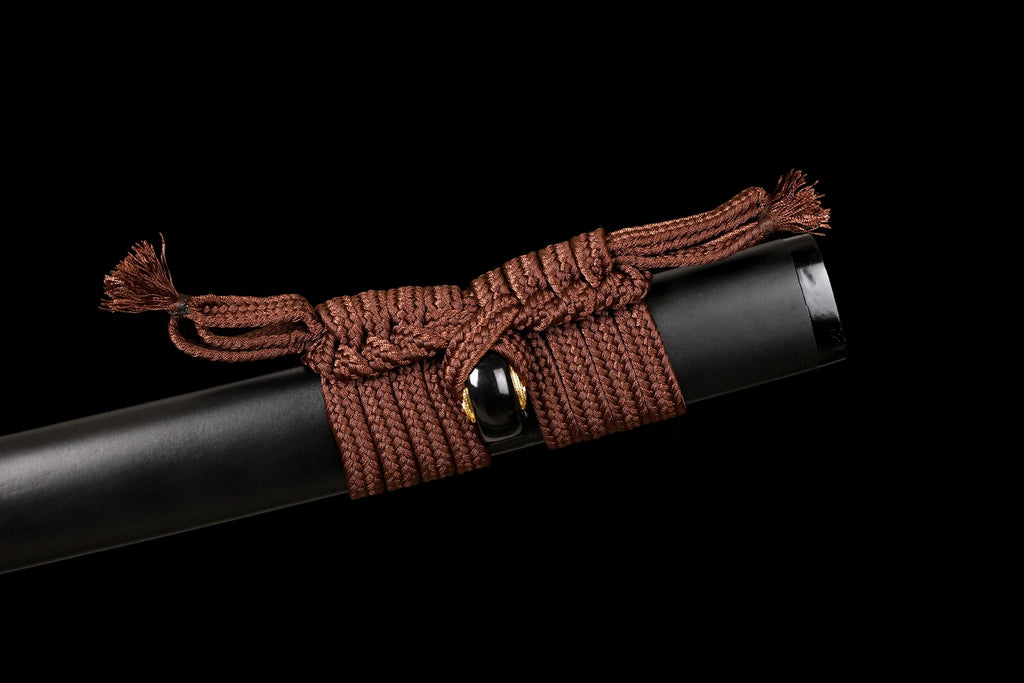 The Midnight Oak: Hand-Forged High Carbon Samurai Katana