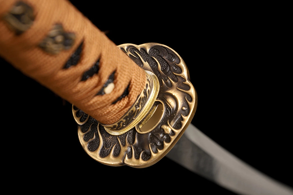 The Shogun’s Legacy: Clay-Tempered Steel Samurai Katana