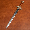 The Cimmerian Anthem: Inscribed Stainless Steel Barbarian Sword