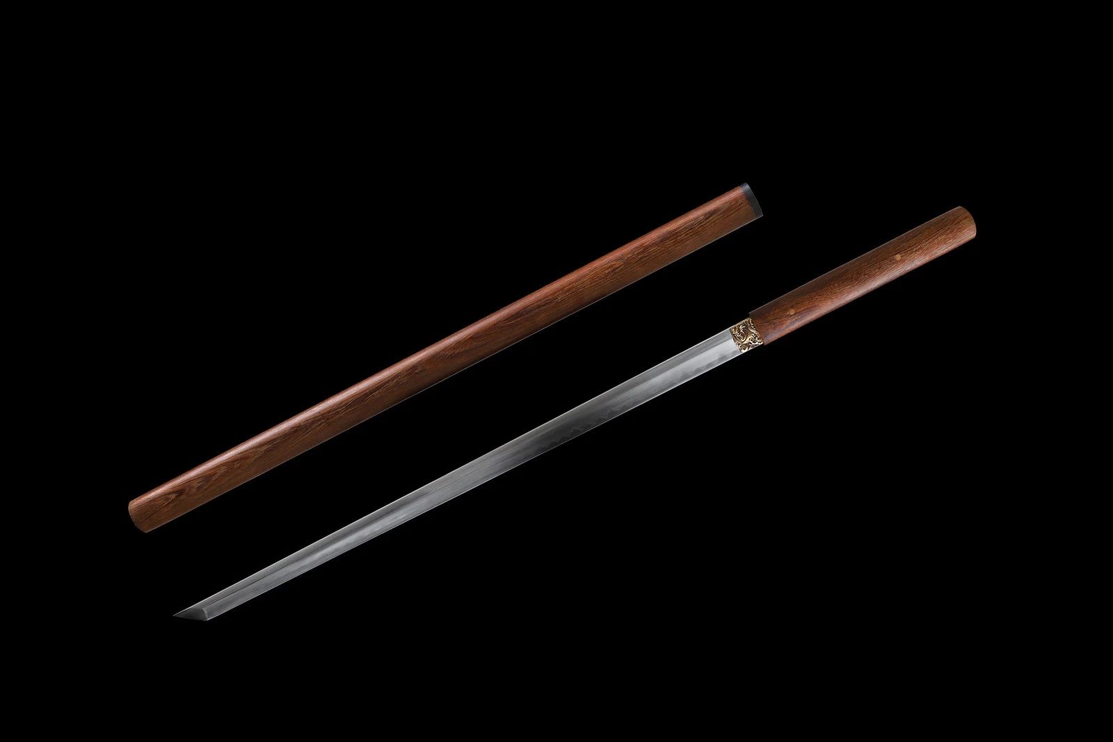 The Hidden Shade: Clay-Tempered Shirasaya Samurai Katana