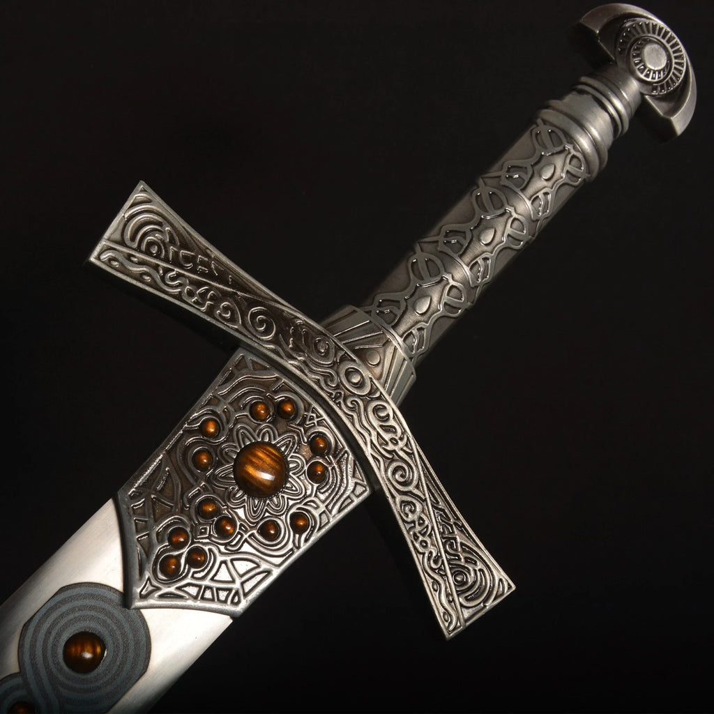 The Michaela Aegis: Stainless Steel Knight Sword