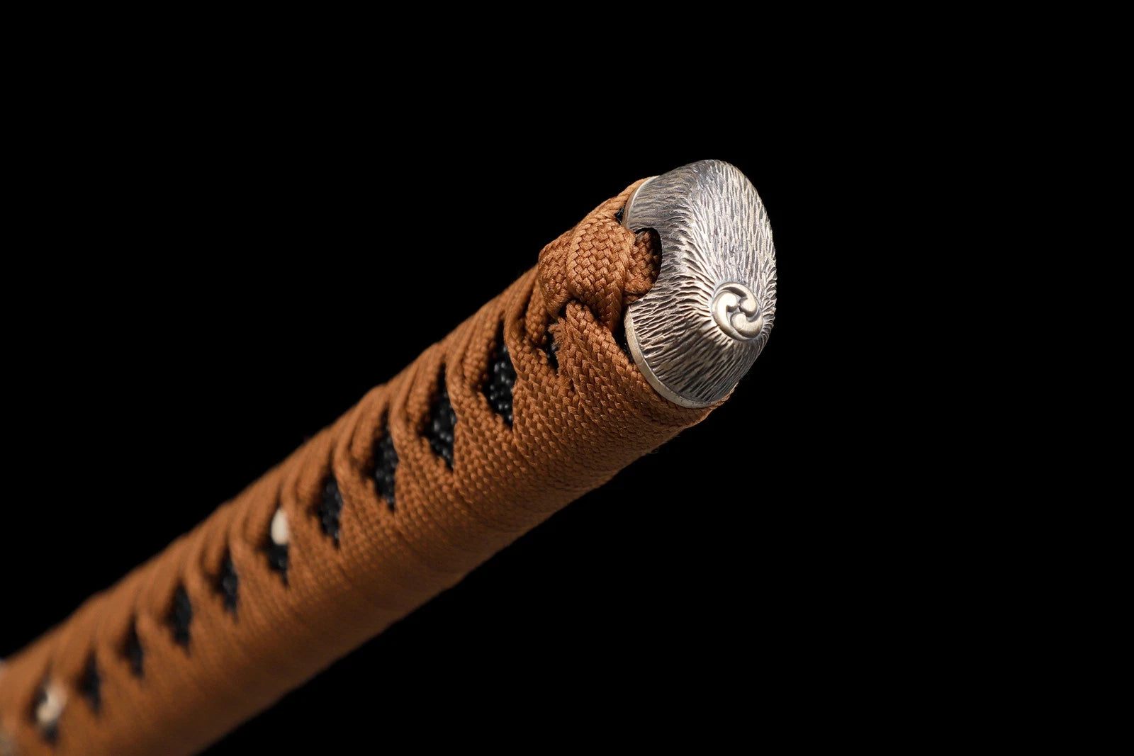 The Nomad’s Resolve: Clay-Tempered Katana with Leather Wrap