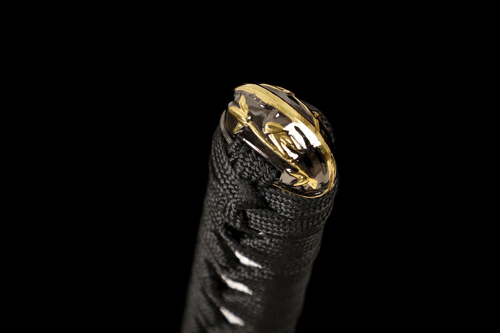 The Crimson Bamboo: Hand-Forged High Carbon Samurai Katana