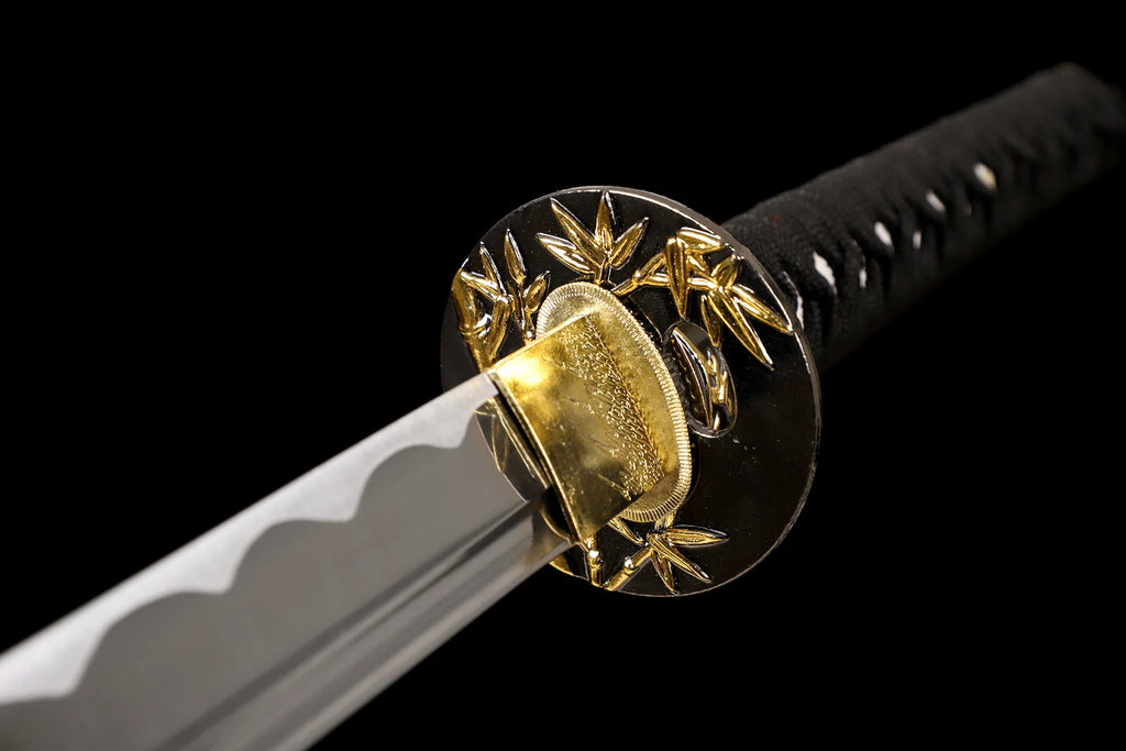 The Crimson Bamboo: Hand-Forged High Carbon Samurai Katana