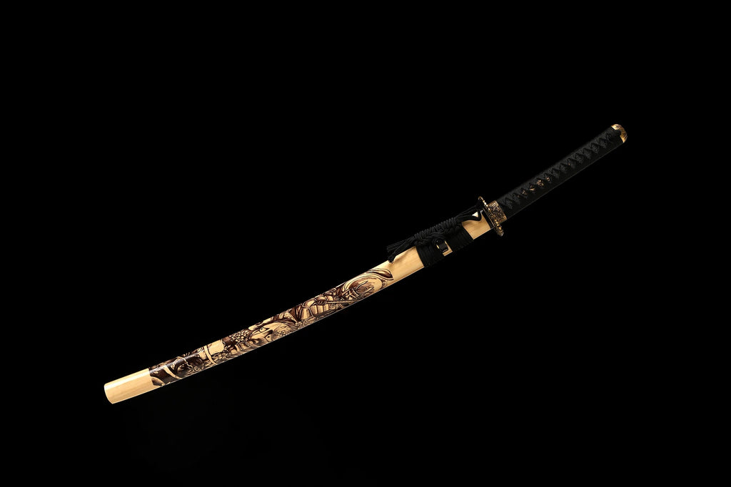 The Choji Sentinel: Hand-Forged Clay Tempered Samurai Katana