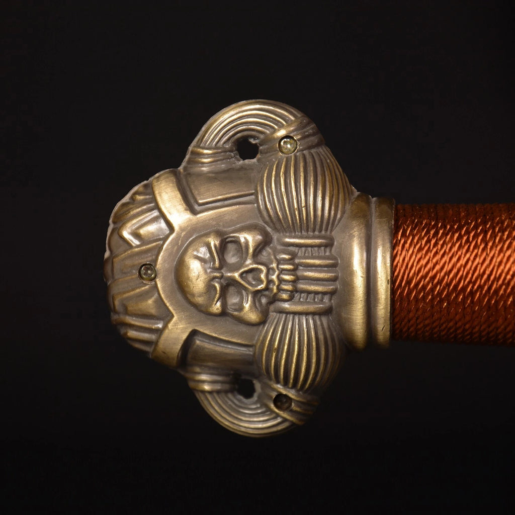 The Cimmerian Anthem: Inscribed Stainless Steel Barbarian Sword